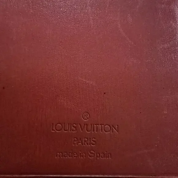 Louis Vuitton Epi Red Bi Fold Wallet - Picture 4 of 5